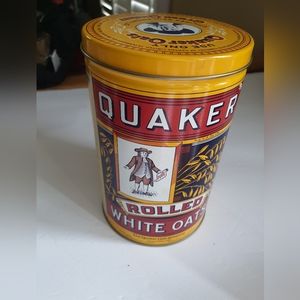 Vintage Quaker Oats Tin/Canister